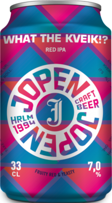 Jopen What the Kveik blikje van 33cl Jopen What the Kveik blikje van 33cl